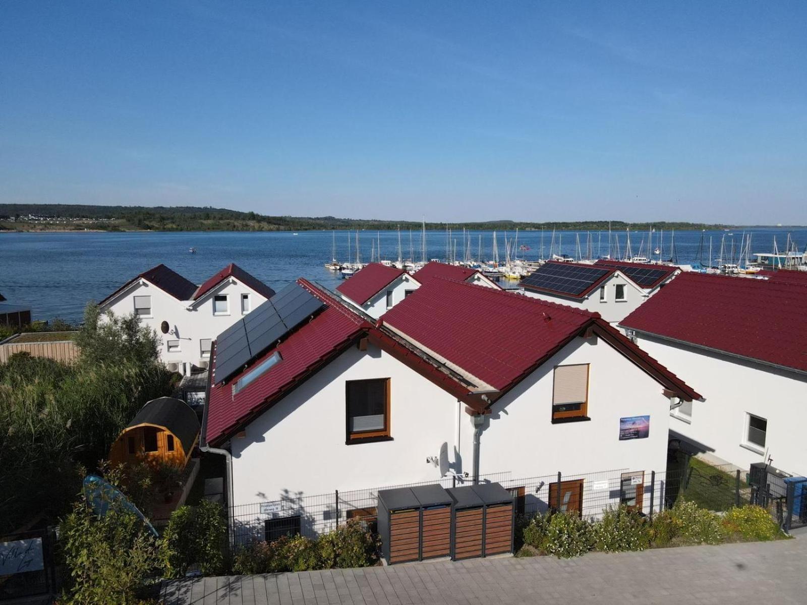 Villa Di Lago - Ferienhaus Mit Sauna Mucheln Exterior foto